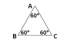 Triángulo equilátero △ABC