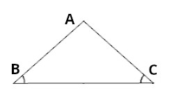 Triángulo isósceles △ABC